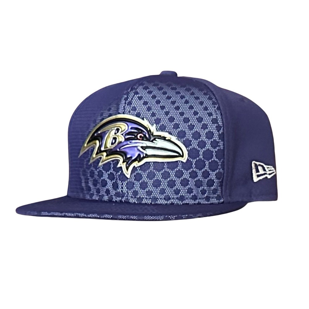 Baltimore Ravens New Era 9FIFTY Snapback Hat 2017 NFL Sideline On Field Youth